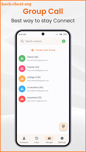 Contacts 2025 screenshot