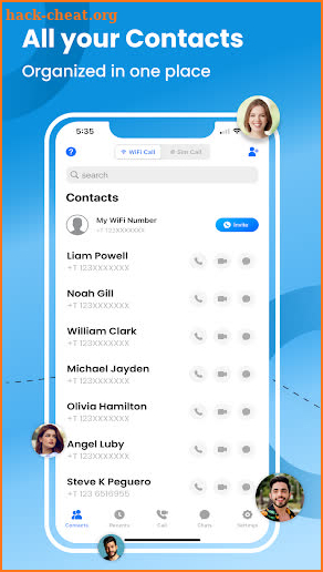 Contacts : Easy Phone Dialer screenshot