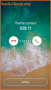 Contacts for iPhone X – iContact Style OS11 screenshot