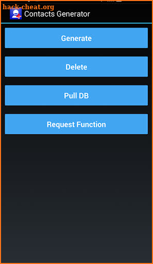 Contacts Generator screenshot