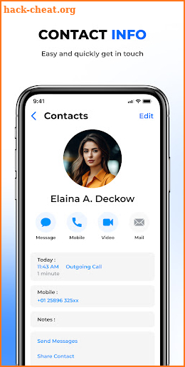 Contacts - Phone Call App screenshot