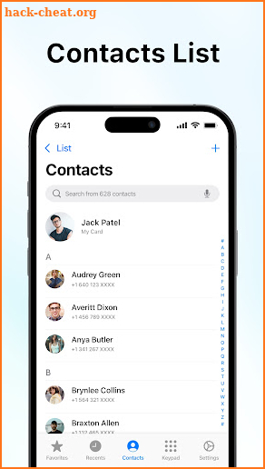 Contacts: Phone Calls & Dialer screenshot