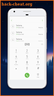 Contacts Style Samsung S8 & Fullscreen Caller ID screenshot