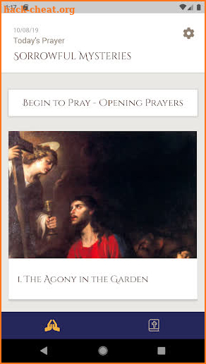 Contemplative Rosary App screenshot
