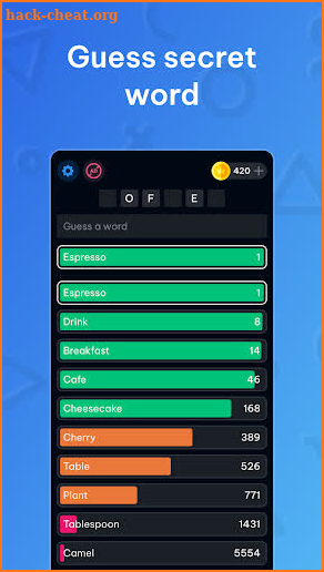 Contexto - AI Word Guess screenshot