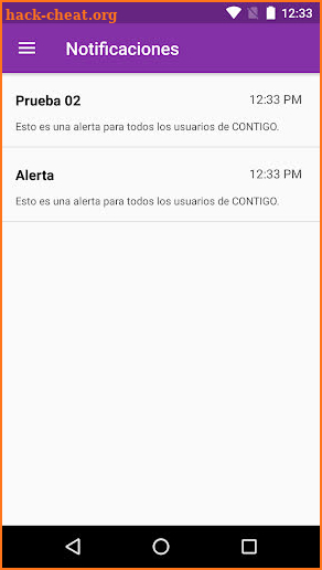 Contigo MSJ screenshot