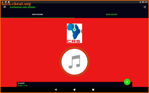 Continental Radio Station App screenshot