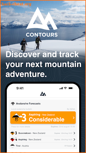 Contours: Ski Snowboard Tour screenshot