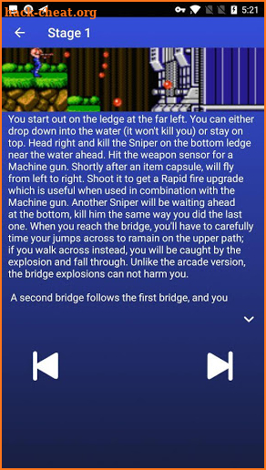 Contra Classic Guide screenshot