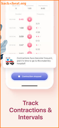 Contraction Counter & Timer screenshot