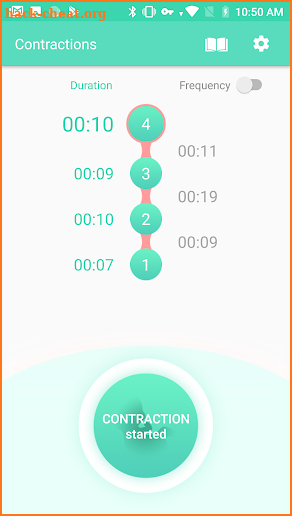 Contraction Timer & Counter 9m screenshot