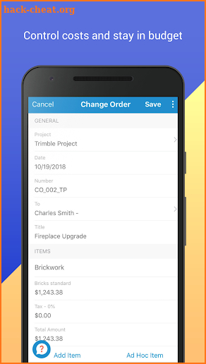 Contractor WorkZone - Business Management Tool screenshot