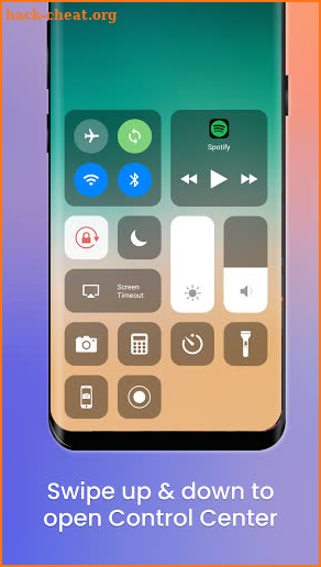 Control Center iOS 15 - Move to iOS screenshot