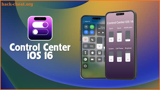 Control Center iOS 16 screenshot