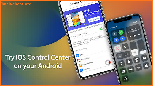 Control Center iOS 16 screenshot