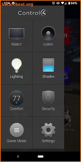 Control4 for OS 3 screenshot