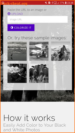 Convert B&W Photo to Color with - Algorithmia screenshot
