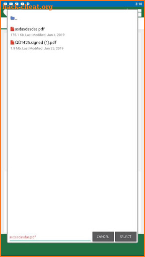 Convert PDF to Excel screenshot