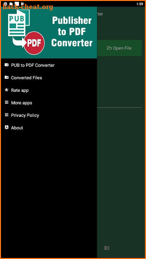 Convert publisher to pdf (pub to pdf converter) screenshot