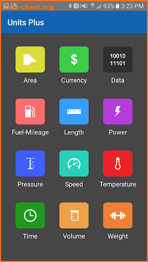 Convert Units Plus - Free App screenshot