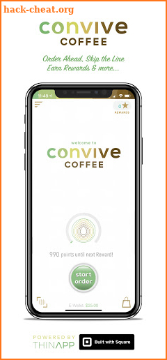 Convive Coffee screenshot