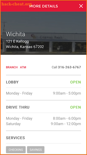 Conway Bank Mobile Banking screenshot