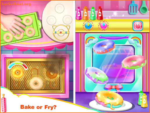 Cook Donut Game - Sweet Unicorn Food screenshot