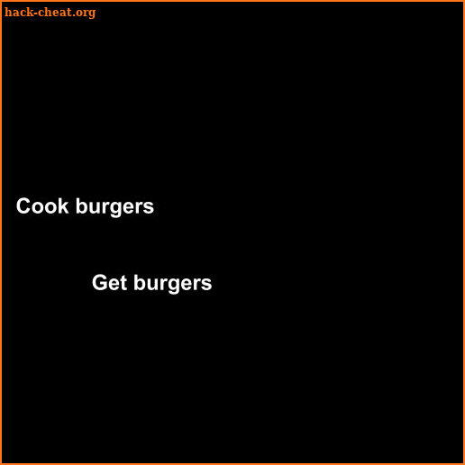 Cook Me Burger screenshot