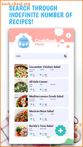 Cookbook Maker - Personal Recipe Book screenshot