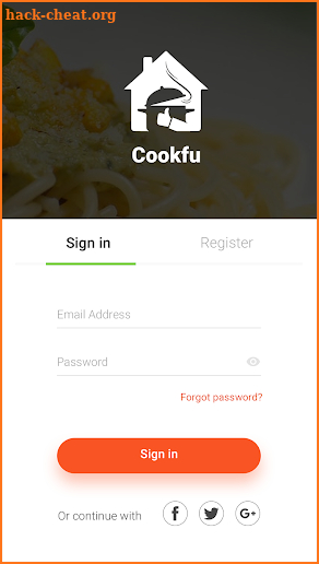 Cookfu - Ionic Template screenshot
