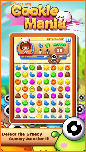 Cookie Mania - Match-3 Sweet Game screenshot