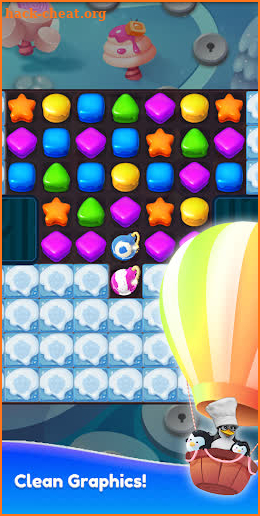 Cookie Penguin Rescue - Free match 3 game screenshot