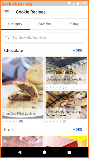 Cookie Recipes screenshot