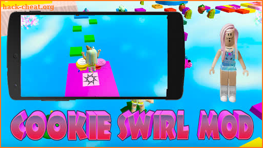 Cookie The Robloxe Swirl Obby world Mod screenshot
