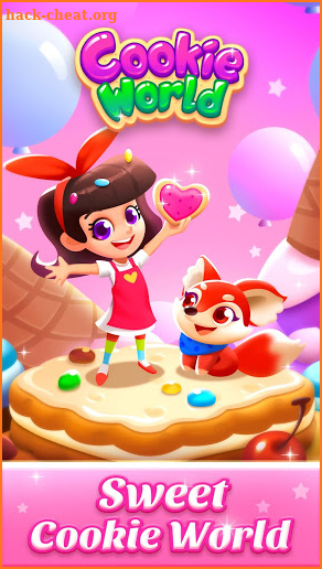 Cookie World -- Clash of Cookie & Colorful Puzzle screenshot