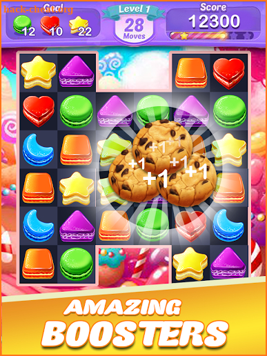 Cookie World Crush screenshot