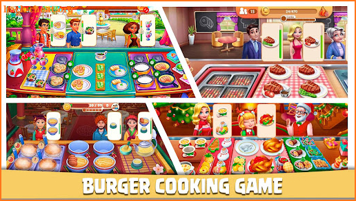 Cooking Burger Game Chef Craze screenshot