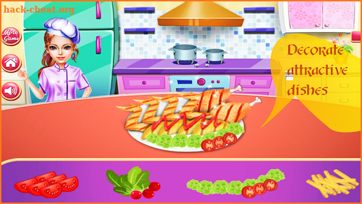Cooking Chicken Wings- Cooking Diary- Star Chef screenshot