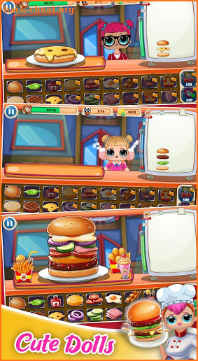 Cooking Crazy With Dolls Surprise screenshot