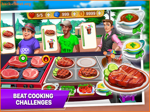 Cooking Crush - Madness Crazy Chef Cooking Games screenshot