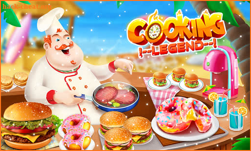 Cooking Legend-Crazy Chef Ramsay Burger Bar foodie screenshot