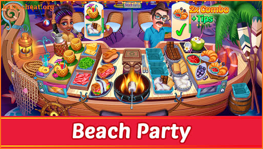 Cooking Party: Restaurant Craze Chef Fever Games screenshot