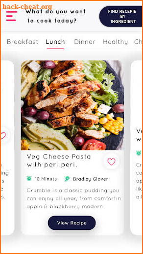 Cooking Recipe with chef screenshot