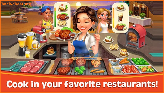 Cooking Rush - Chef's Fever Games screenshot