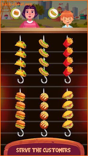 Cooking Sort - Free Ball Sort Puzzle Game screenshot