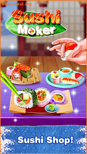 Cooking Sushi Maker - Chef Street Food Game screenshot