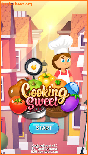 Cooking Sweet - food match 3 puzzle game screenshot