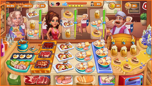 Cooking Tour: Craze Fast Restaurant Cooking Games screenshot