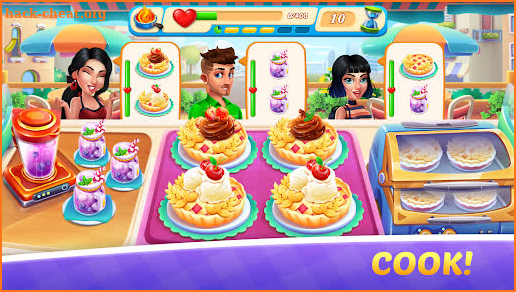 Cooking Train - Food Games screenshot