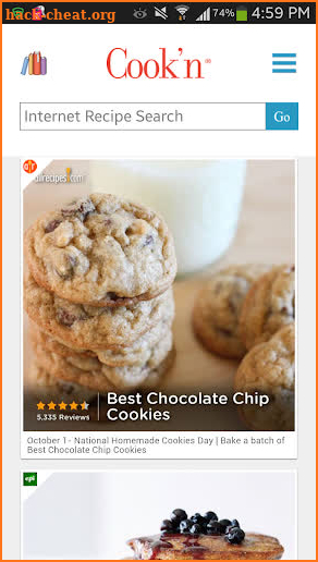 Cook'n Recipe App screenshot